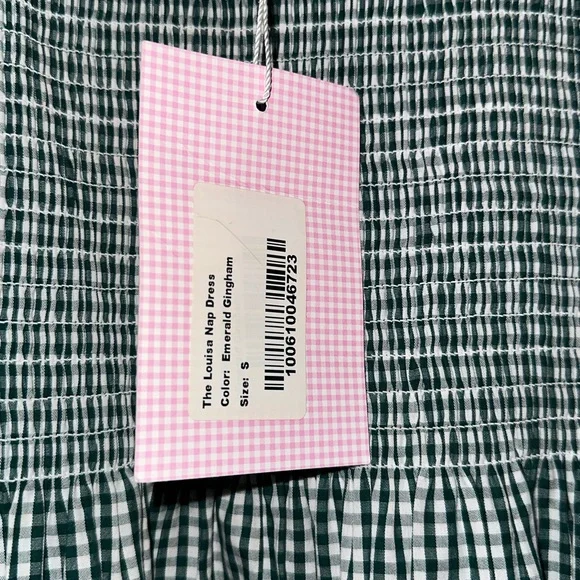 Hill House Blue Gingham Midi Dress - Picture 6 of 10